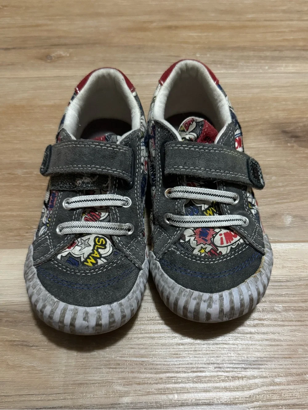 Stride Rite Caleb Boys Comic Print Sneakers Size 10M